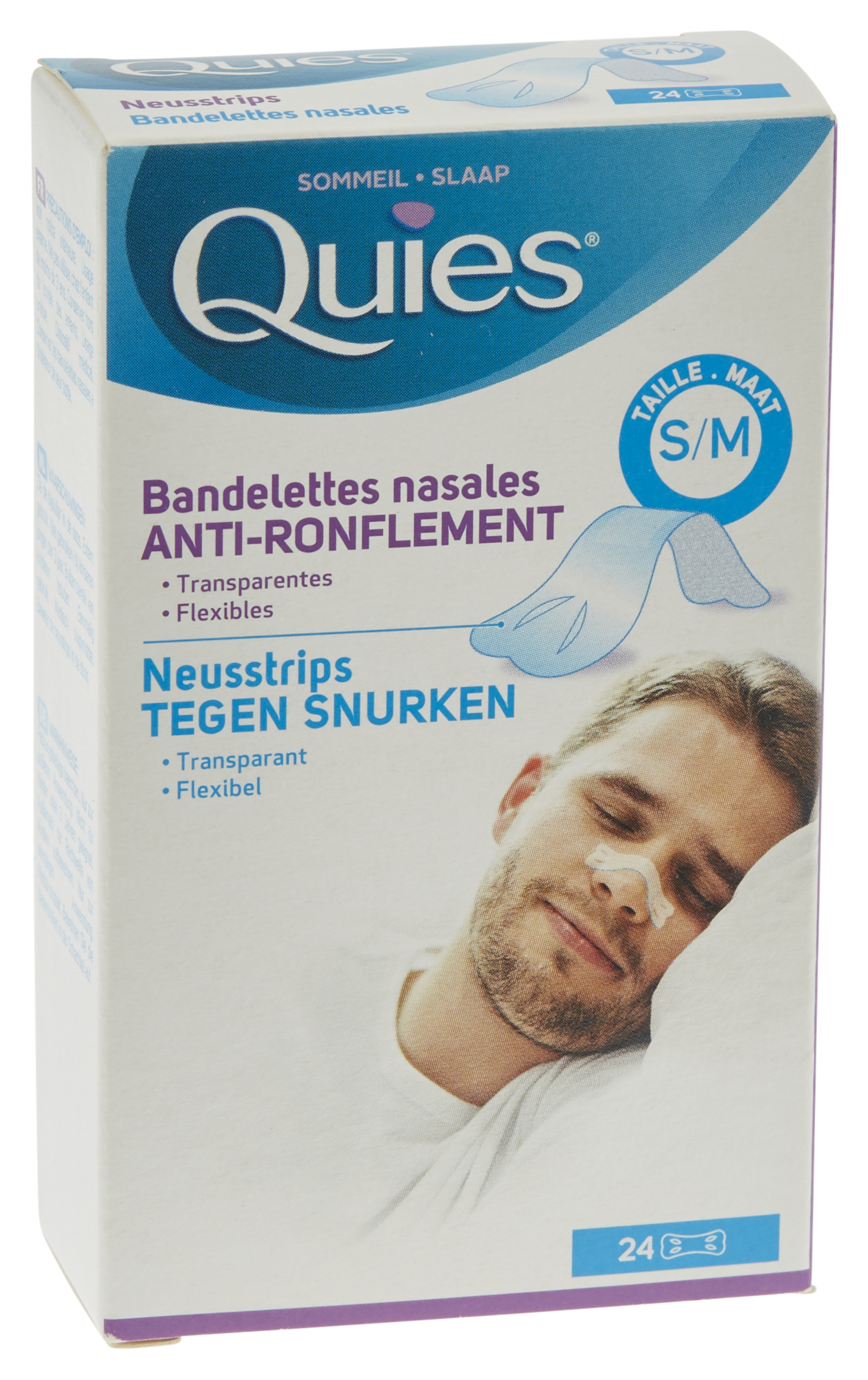 Bandelettes nasales contre les ronflements